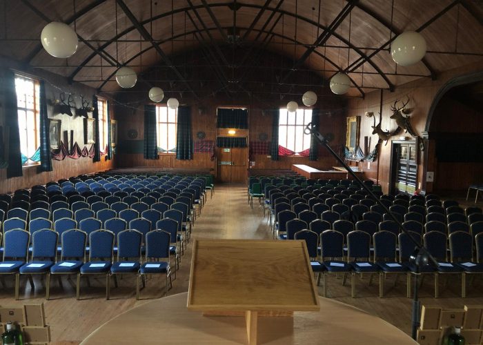 Funeral Service in Main Hall